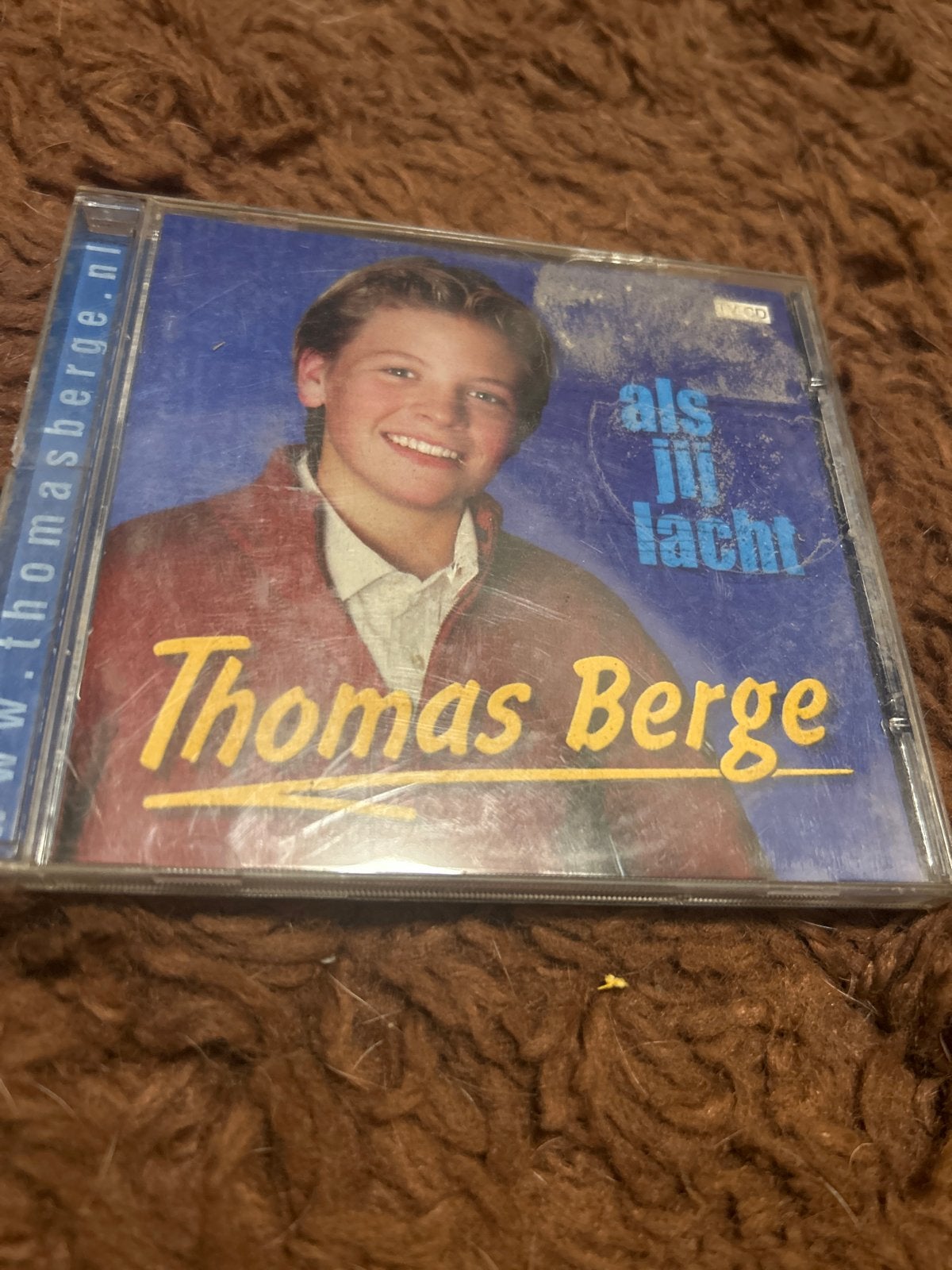 Thomas Berge - Als Jij Lacht CD (Gebruikt), Ophalen, Gebruikt, Schlager, Album