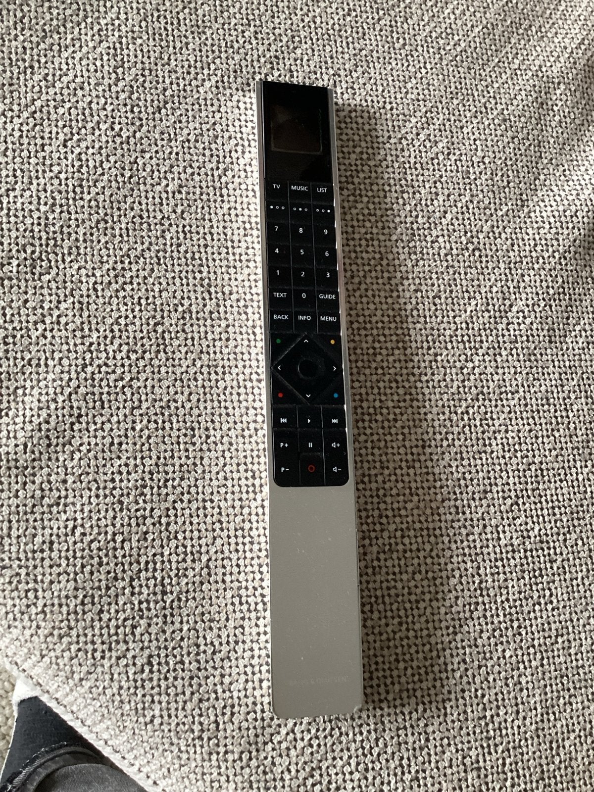 Bang & Olufsen BeoRemote One Afstandsbediening, Audio, Tv en Foto, Gebruikt, Tv, Ophalen of Verzenden, Origineel