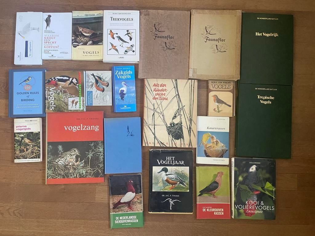 Uitgebreide verzameling vogelboeken, Boeken, Ophalen of Verzenden, Gelezen, Vogels