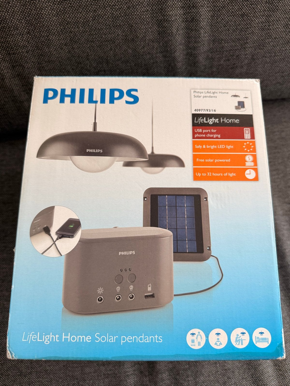 Philips LifeLight Home Solar Pendants - Nieuw in doos, Ophalen of Verzenden, Nieuw, Kunststof, Overige fittingen