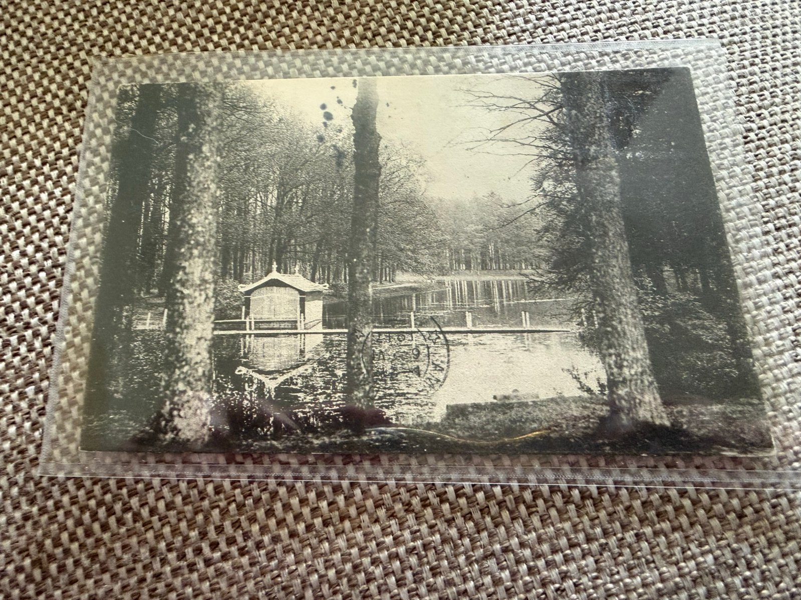 Ansichtkaart Epse Groote Vijver Hassink, Ophalen of Verzenden, 1920 tot 1940, Overijssel