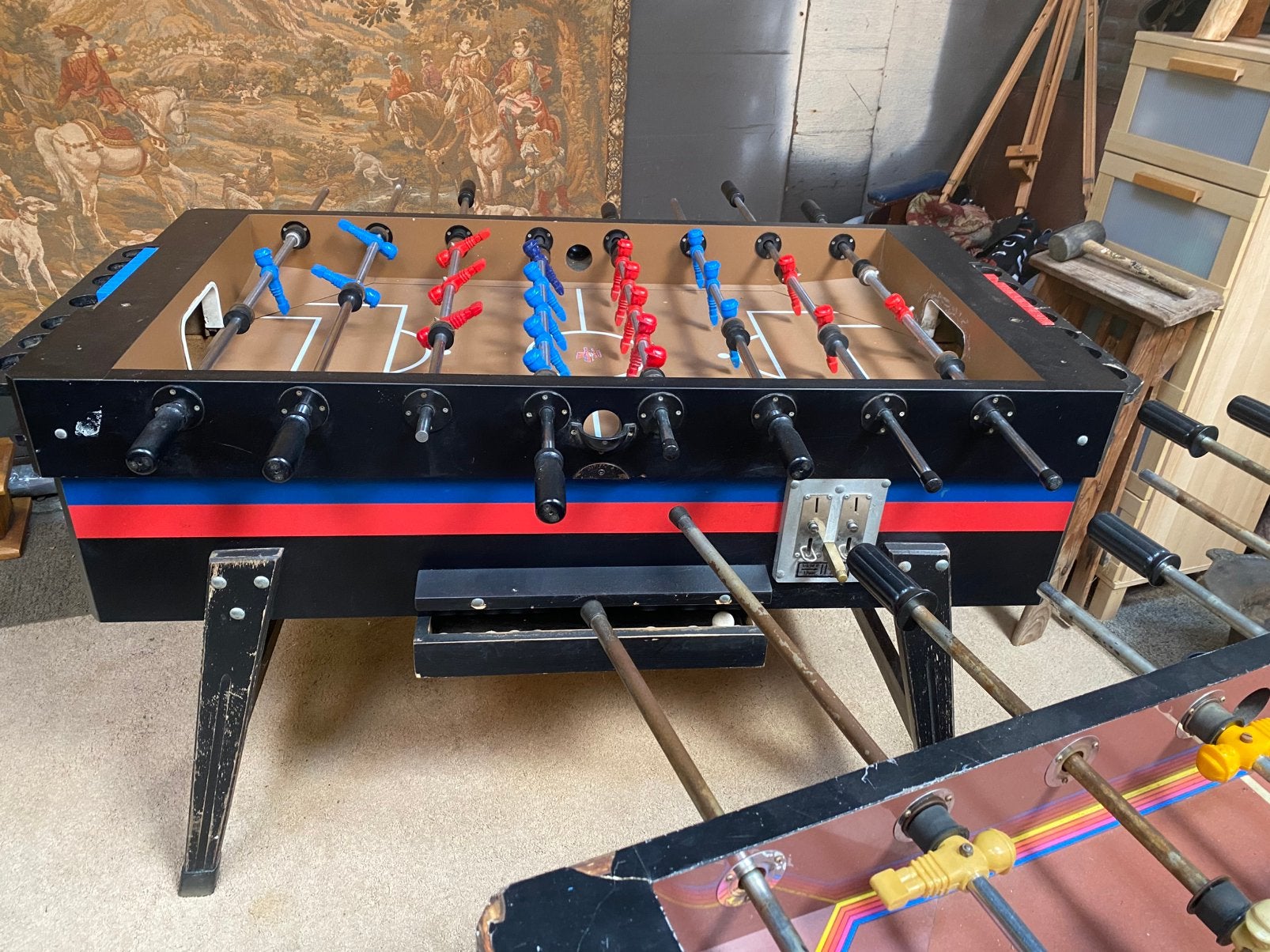 Prachtige professionele voetbaltafel, Ophalen, Zo goed als nieuw