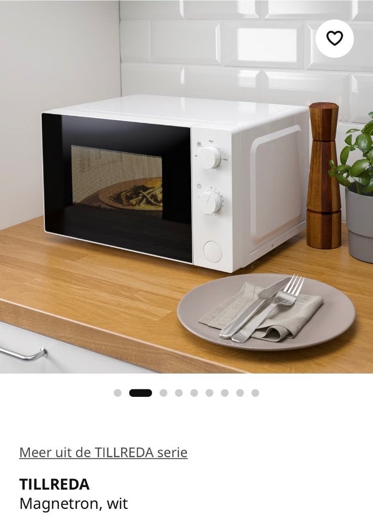 Ikea magnetron, Ophalen, Minder dan 45 cm, Nieuw, Magnetron