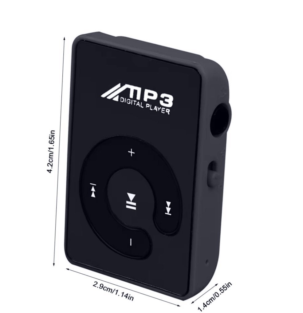 Mini clip USB MP3 speler, Ophalen of Verzenden, Nieuw, Overige merken, 2 tot 10 GB