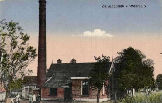 2x verschillend zuivelfabriek Weerselo, Ophalen of Verzenden, Voor 1920, Ongelopen, Overijssel