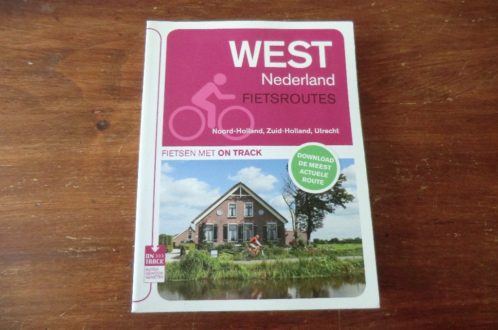 fietsgids - West Nederland fietsroutes, Boeken, Overige merken, Fiets- of Wandelgids, Ophalen of Verzenden, Zo goed als nieuw