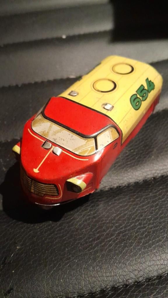 blikken auto water wagon frictie, Antiek en Kunst, Ophalen of Verzenden
