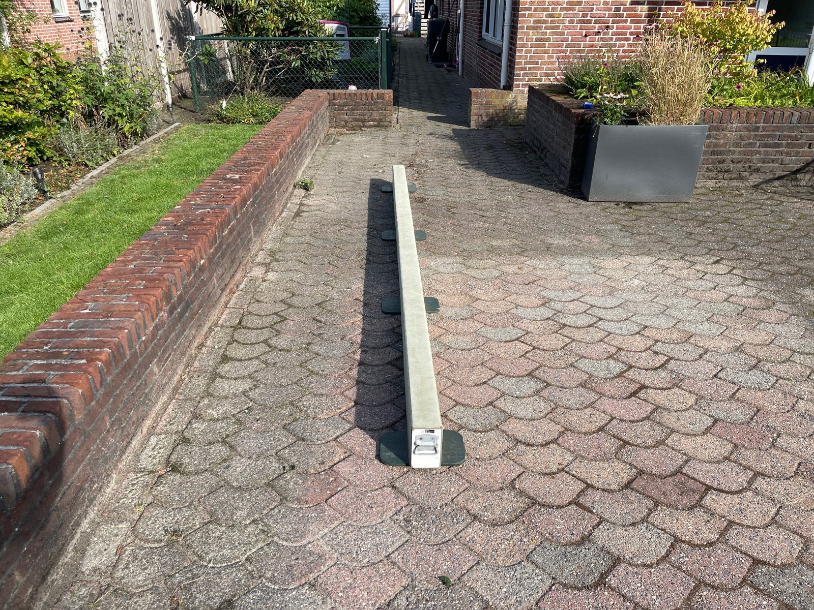 Zelfbouw trainings evenwichtsbalk - 3,68m voor thuis turnen, Ophalen, Gebruikt, Overige kleuren, Materiaal
