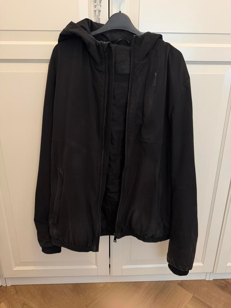 Airforce Zwarte Jas - Maat XL, Ophalen of Verzenden, Gedragen, Maat 56/58 (XL), Zwart