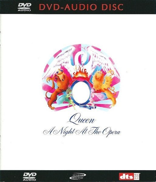 DVD-AUDIO DISC QUEEN 5,1 A Night At The Opera DTS SURROUND, Verzenden, Zo goed als nieuw, Poprock, Album