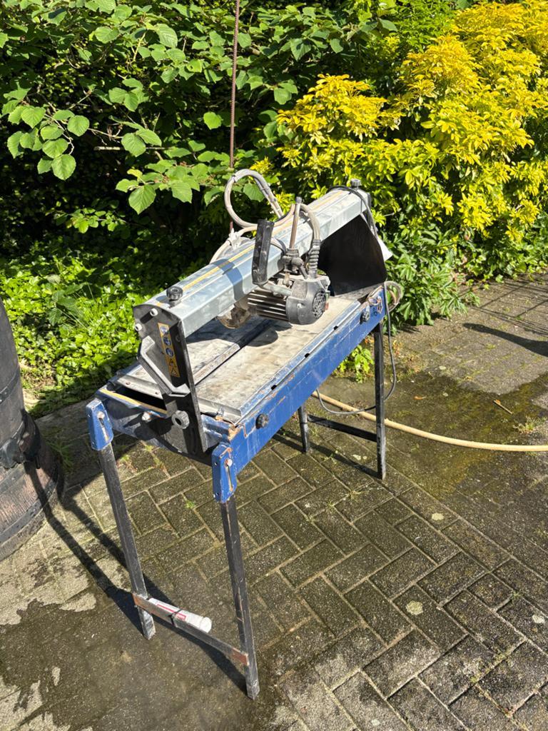 Caracoup 265 Tegelzaag - Krachtige Natzaagmachine, Ophalen, Gebruikt, Overige typen, 600 tot 1200 watt