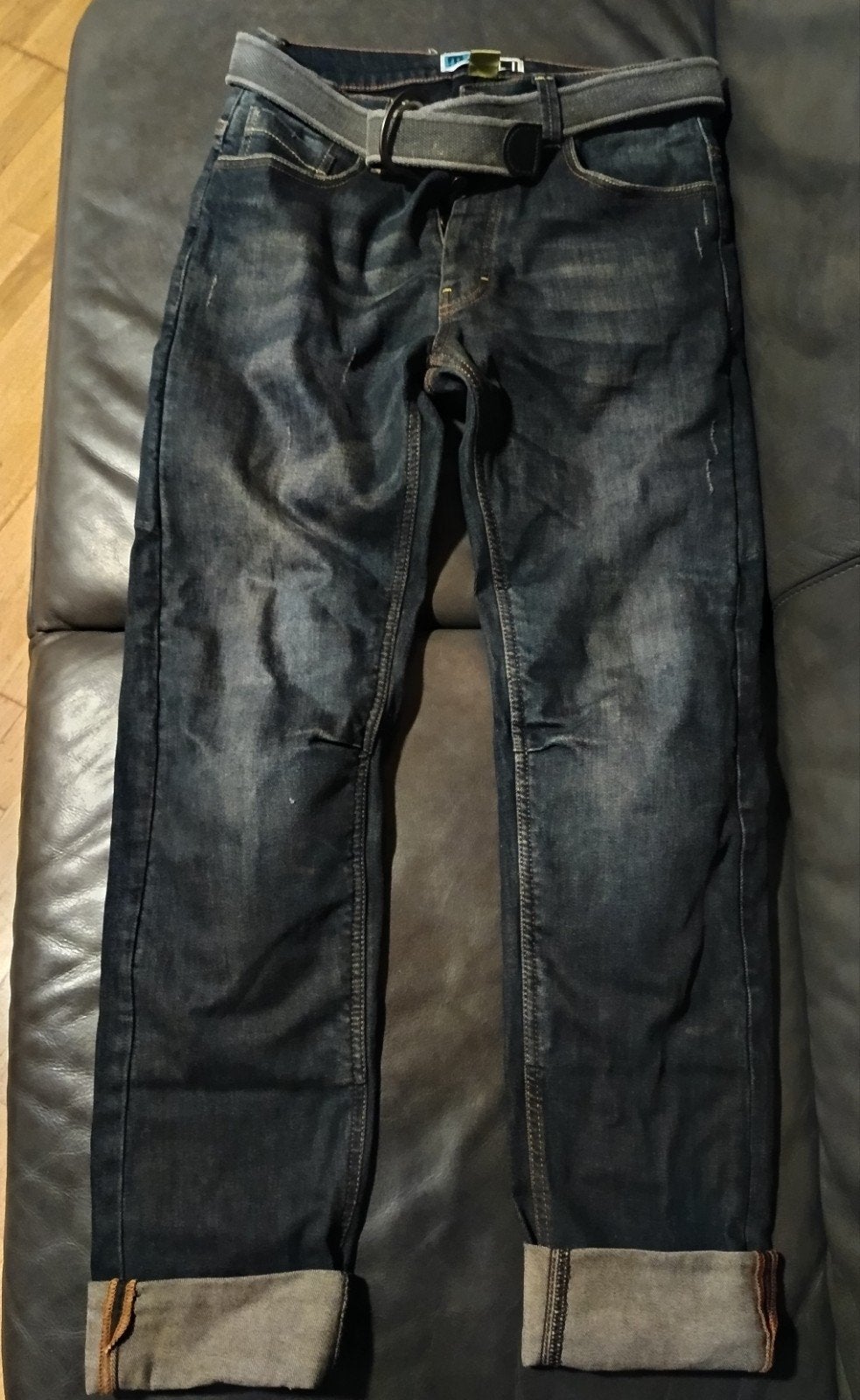 PMJ Unlimited Protection (M) motorjeans met kniebescherming, Heren, Ophalen of Verzenden, Broek | textiel, PMJ Unlimited Protection