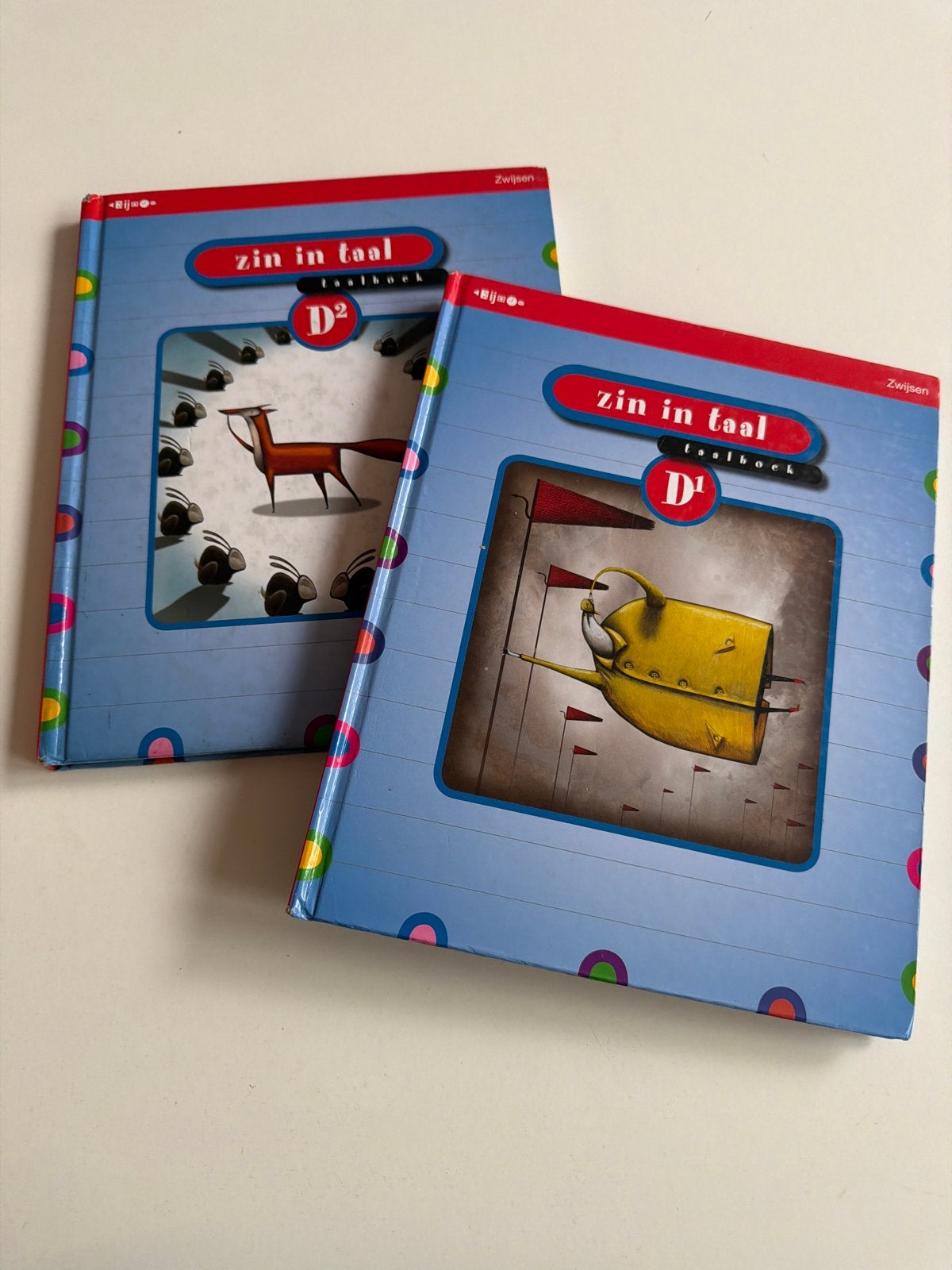 Zin in Taal - Taalboek D1 en D2, Ophalen of Verzenden, Zo goed als nieuw, Nederlands