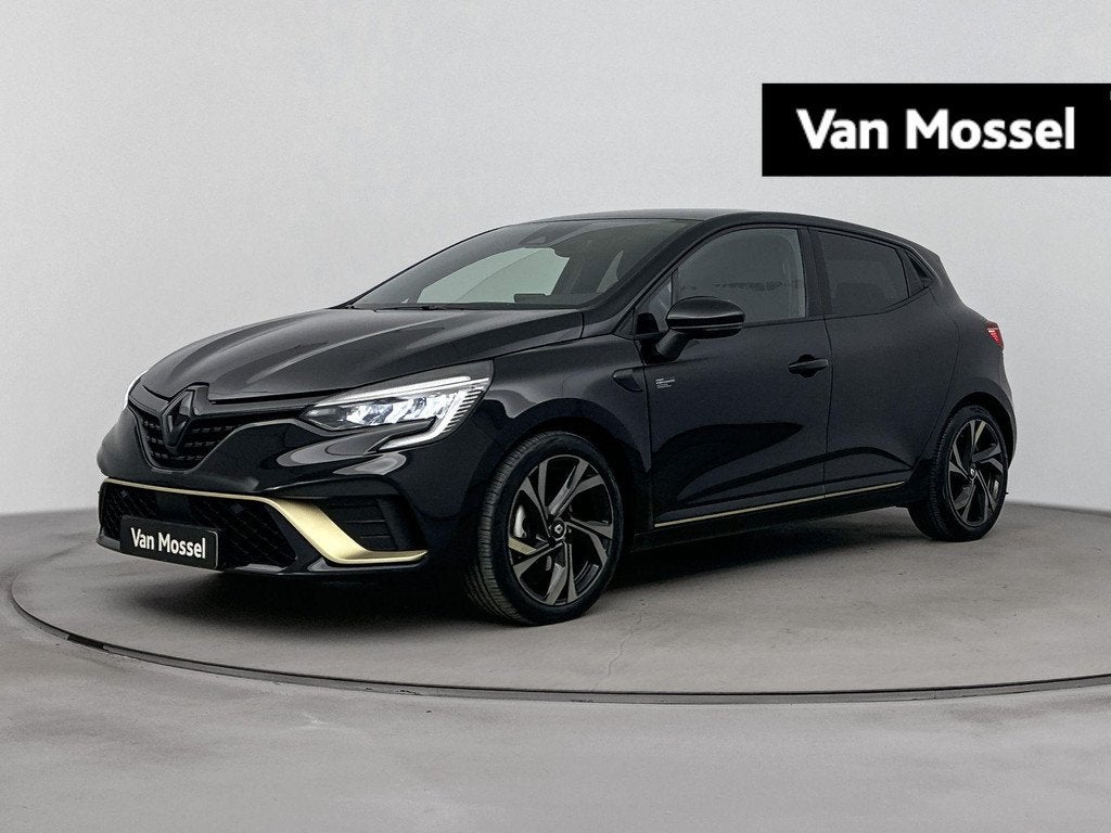 Renault Clio 1.6 E-Tech Hybrid 145Pk E-Tech Engineered | App, Auto's, Gebruikt, Leder en Stof, Origineel Nederlands, Bedrijf