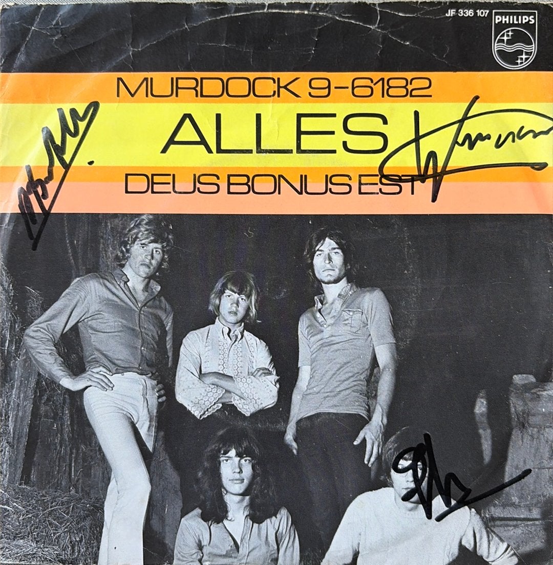Nederpop single Alles (Volendam) GESIGNEERD!, Cd's en Dvd's, Ophalen of Verzenden, Pop, Overige typen, Gesigneerd