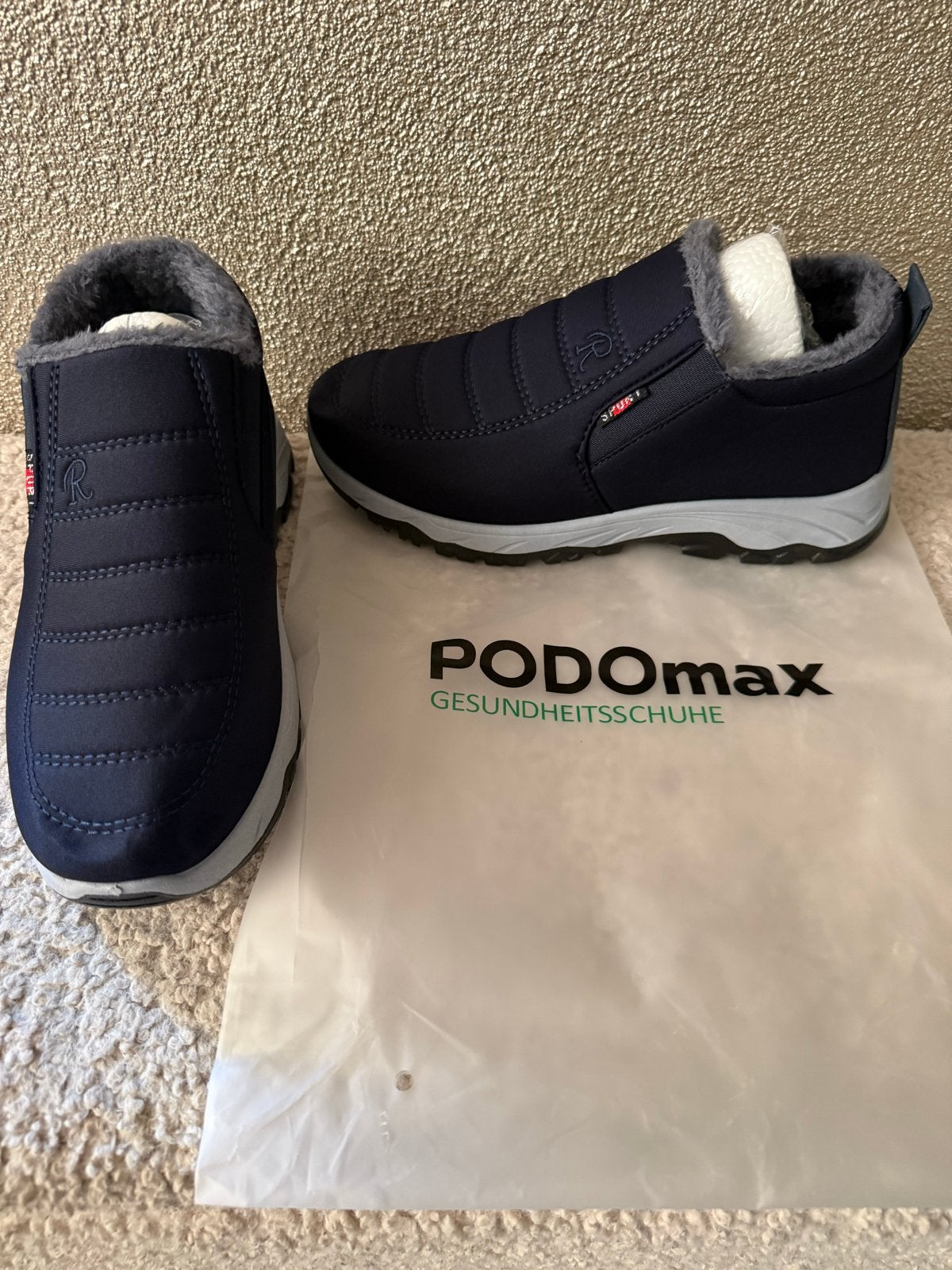 PODOMax gezondheidsschoenen, gevoerd, maat 39, Blauw, Instappers, Nieuw, Ophalen of Verzenden