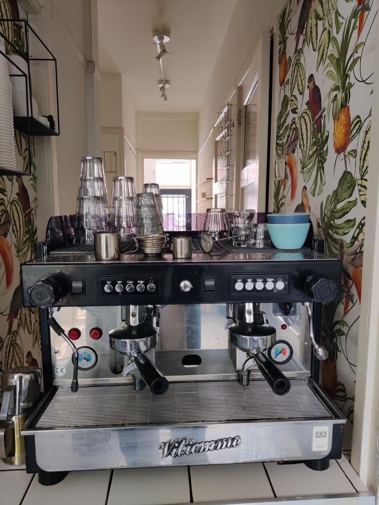 Professionele vibiemme koffiemachine, Ophalen