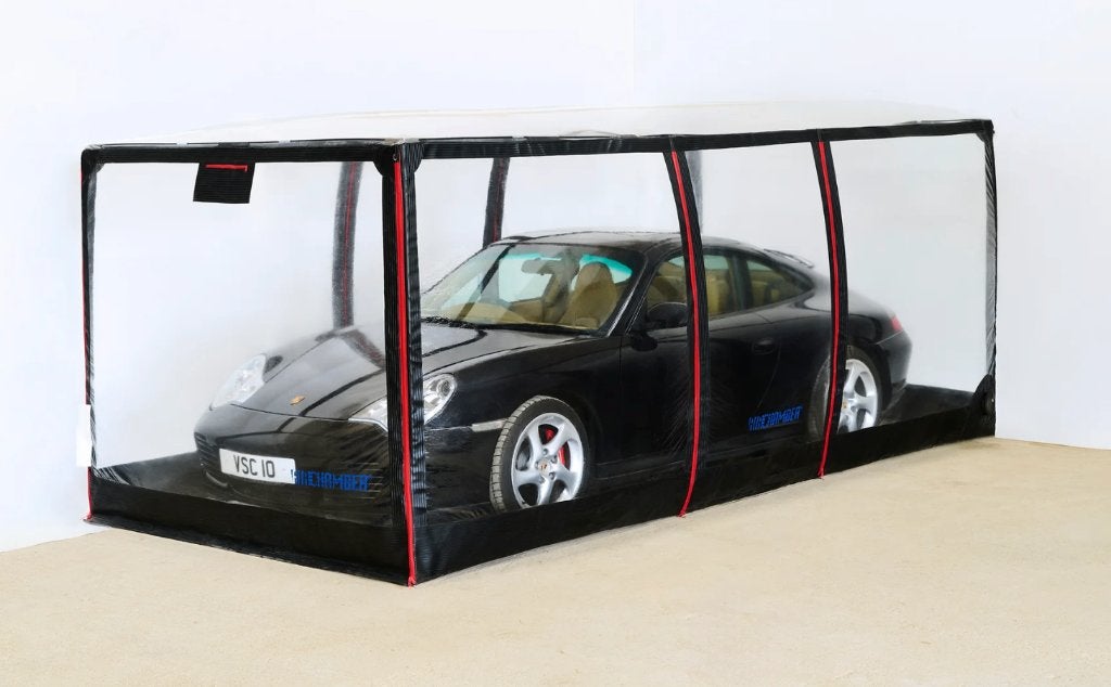 AirFlow Airchamber - opslagtent voor auto, motor, enz., Ophalen