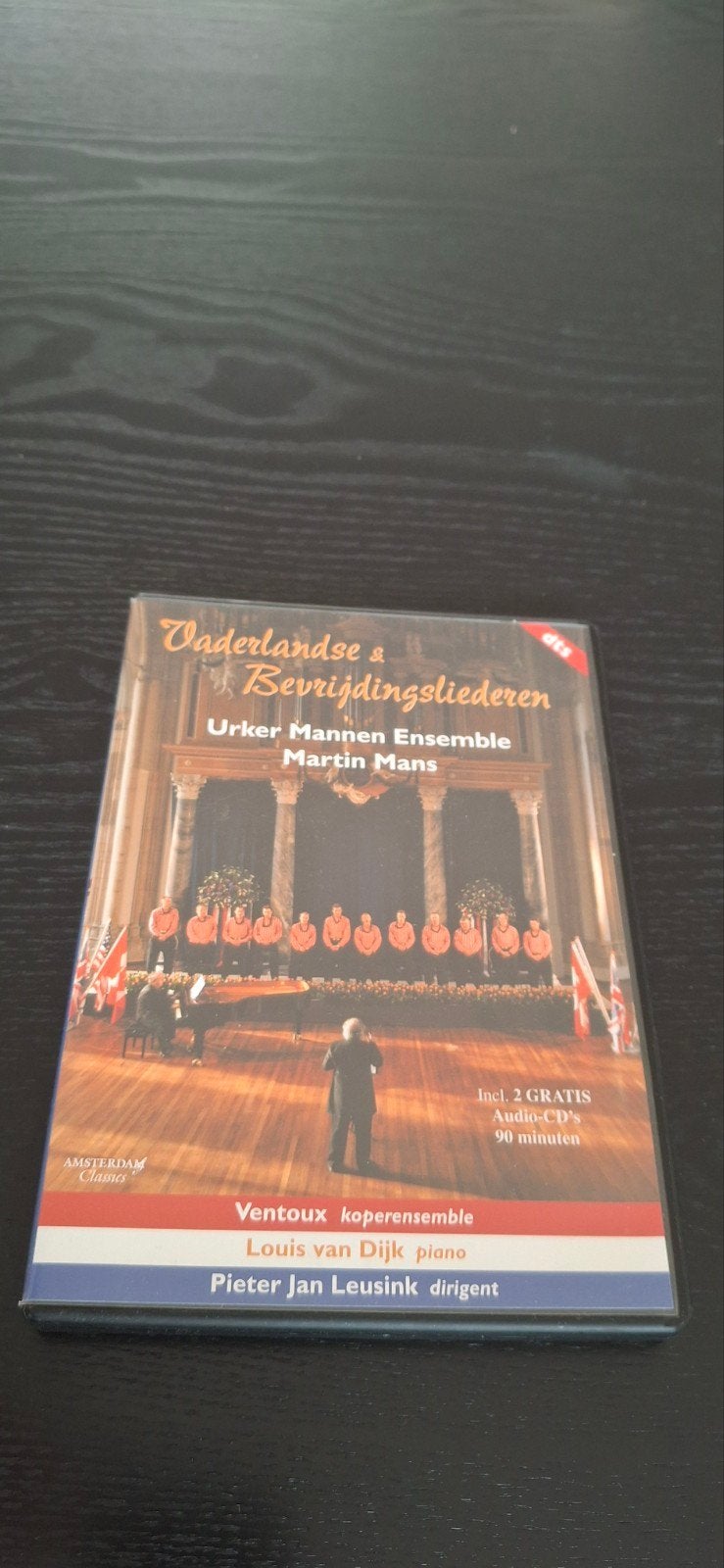 Vaderlandse & Bevrijdingsliederen - Urker Mannen Ensemble, Inclusief doosje, Overige componisten, Modernisme tot heden, Ophalen of Verzenden