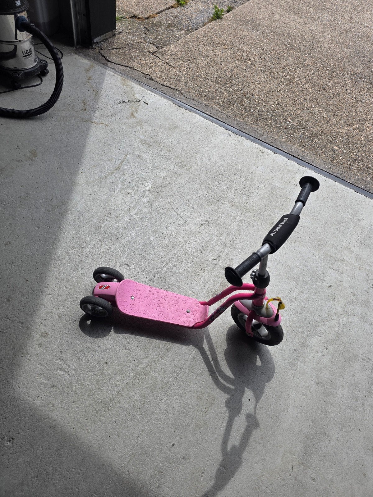 Roze Puky 3-wieler step voor kinderen, Ophalen of Verzenden, Gebruikt, Gewone step, Puky