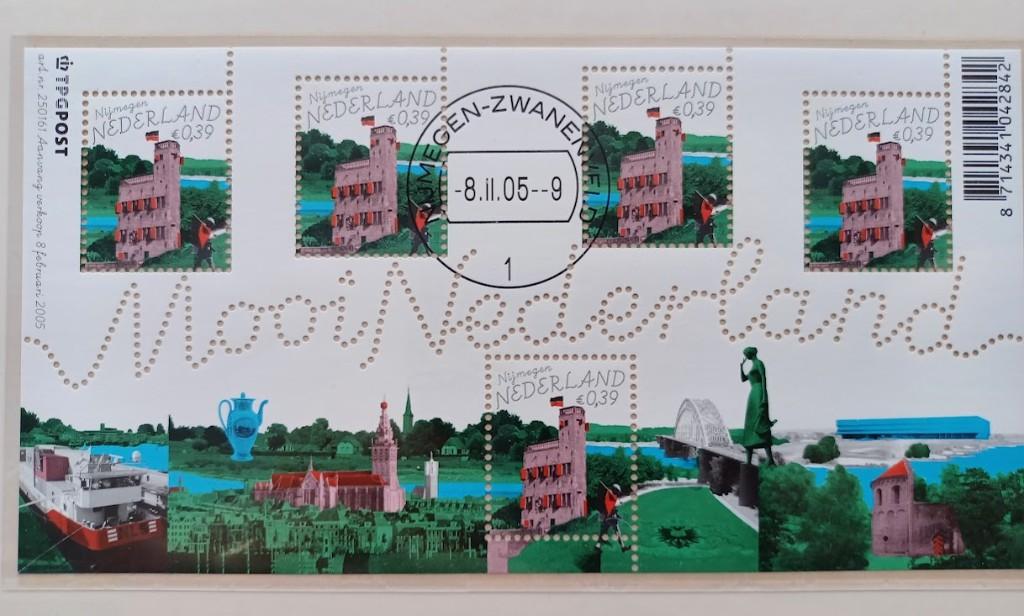 Cadeauset Mooi Nederland 2005: Nijmegen, Postzegels en Munten, Penningen en Medailles, Verzenden, Overige materialen, Nederland