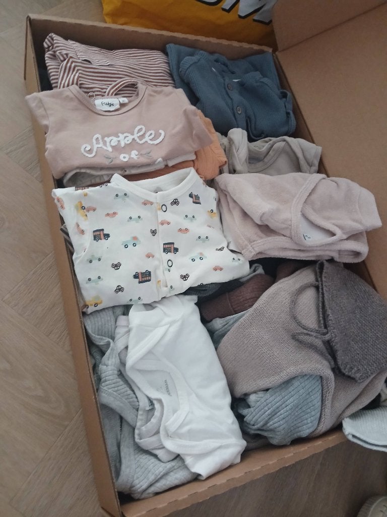 Jongens baby kleertjes pakket maat 50/56, Ophalen of Verzenden, Gebruikt, Maat 50