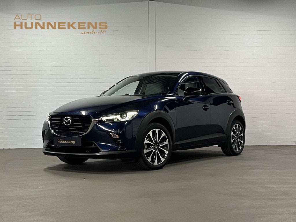 Mazda CX-3 2.0 SkyActiv-G 121 Comfort Trekhaak | Cruise cont, Auto's, Mazda, Stof, 4 cilinders, Blauw, 14 km/l