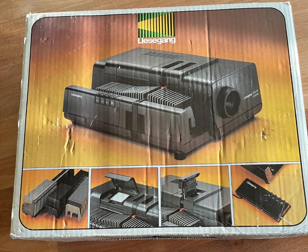 Diaprojector Liesegang 3000 AF Selectiv Typ 366, Audio, Tv en Foto, Ophalen, Zo goed als nieuw