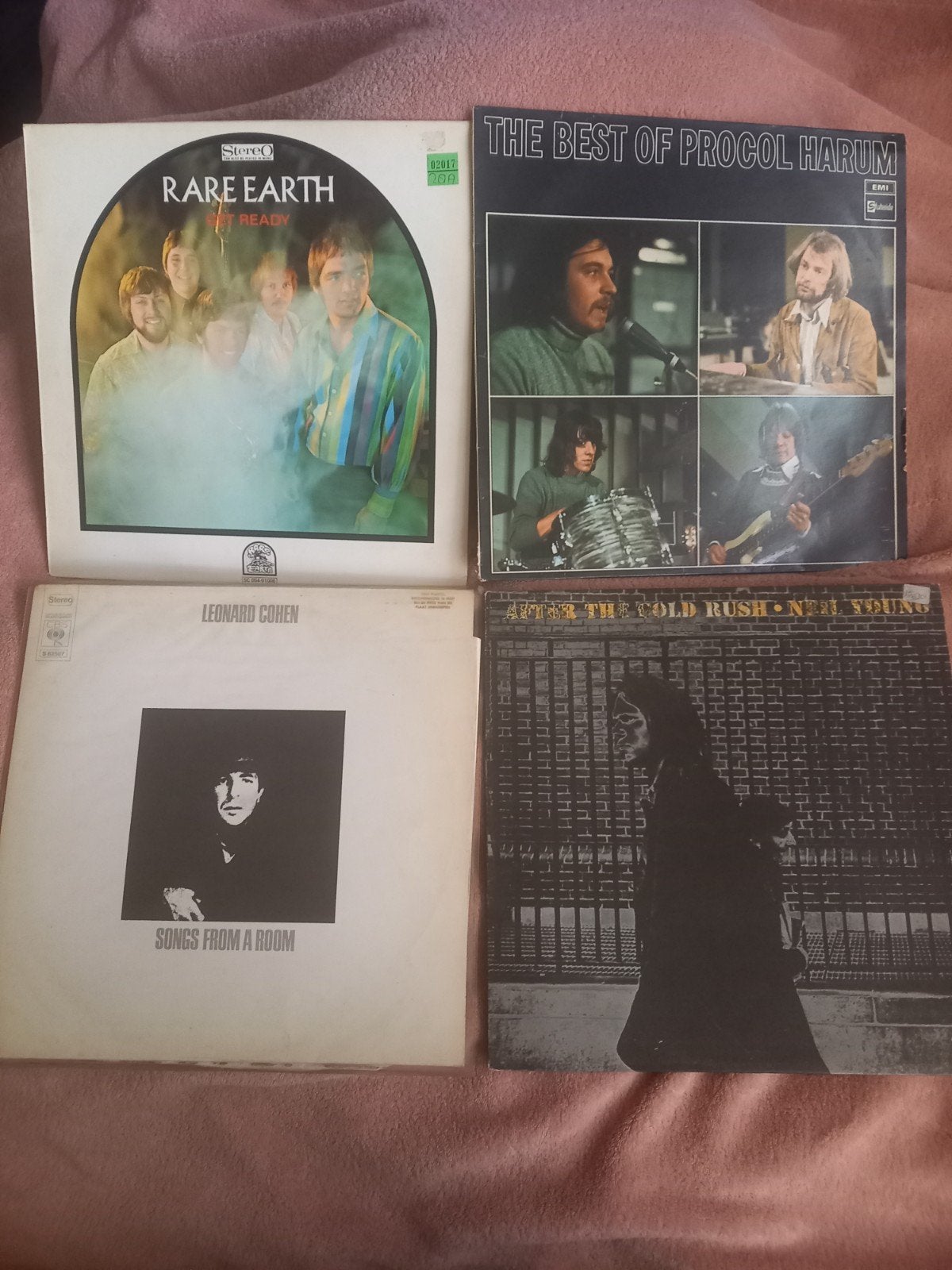 Diverse Pop/Rock LP's: Rare Earth, Procol Harum, Neil Young, LP, Rock, Gebruikt, Verzenden
