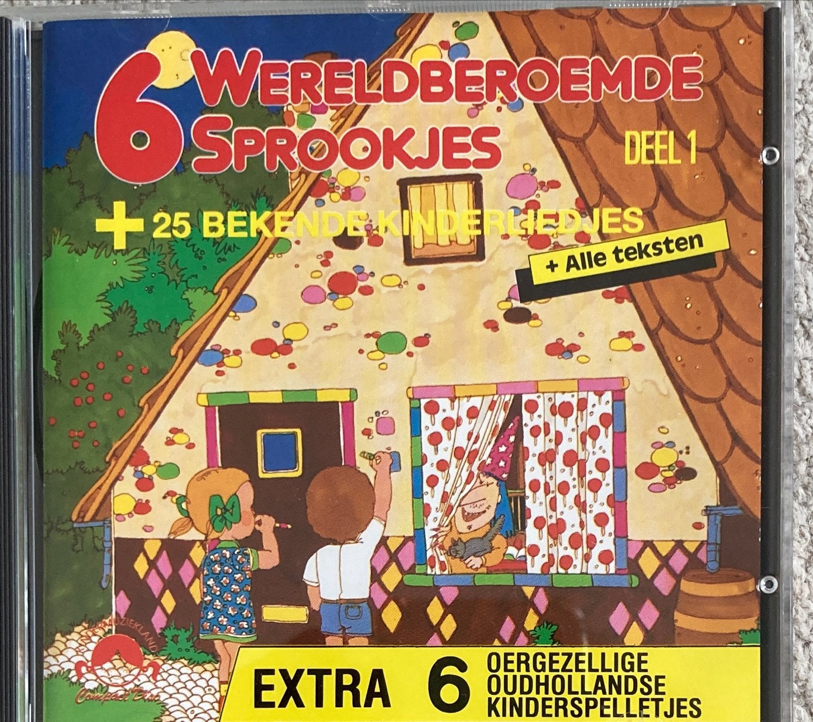 6 Wereldberoemde Sprookjes + 25 Bekende Kinderliedjes CD, 6 tot 9 jaar, Ophalen of Verzenden, Zo goed als nieuw, Album