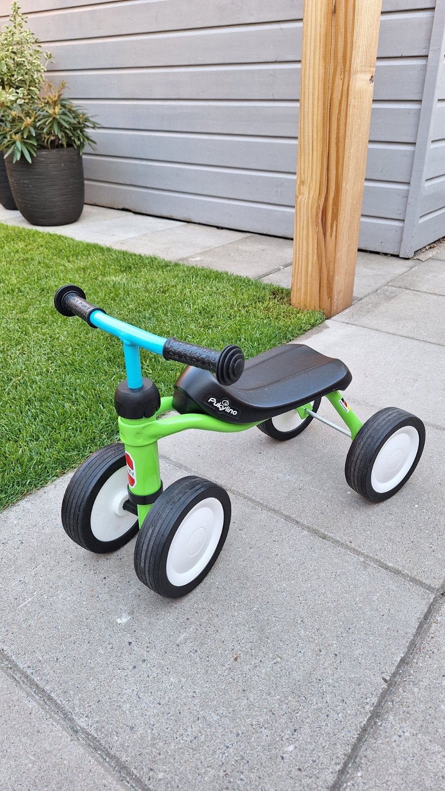 Puky Pukylino loopfietsje - Groen / blauw, Ophalen, Gebruikt, Loopfiets