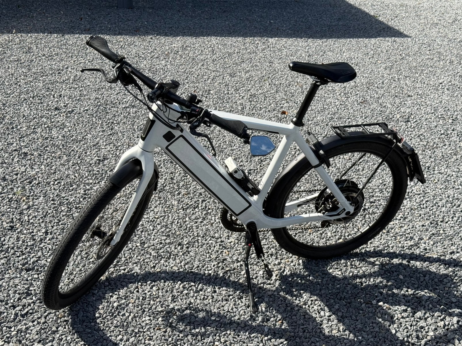 Stromer ST2 wit, Fietsen en Brommers, Elektrische fietsen, Gebruikt, Stromer, 55 tot 59 cm, 50 km per accu of meer, Ophalen