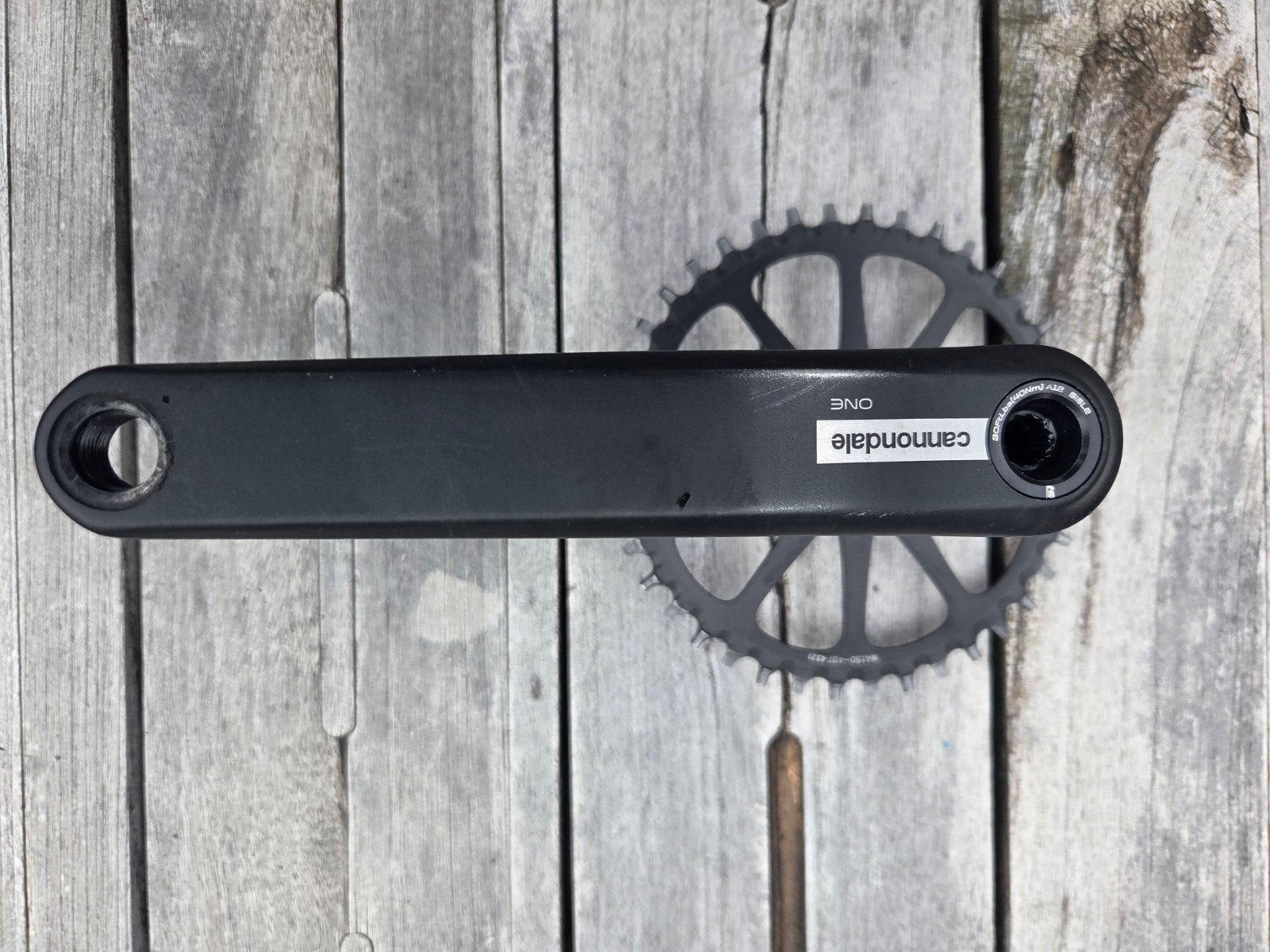 Cannondale Hollowgram Crankstel met Kettingblad,, Crankstel of Pedalen, Gebruikt, Racefiets, Ophalen of Verzenden