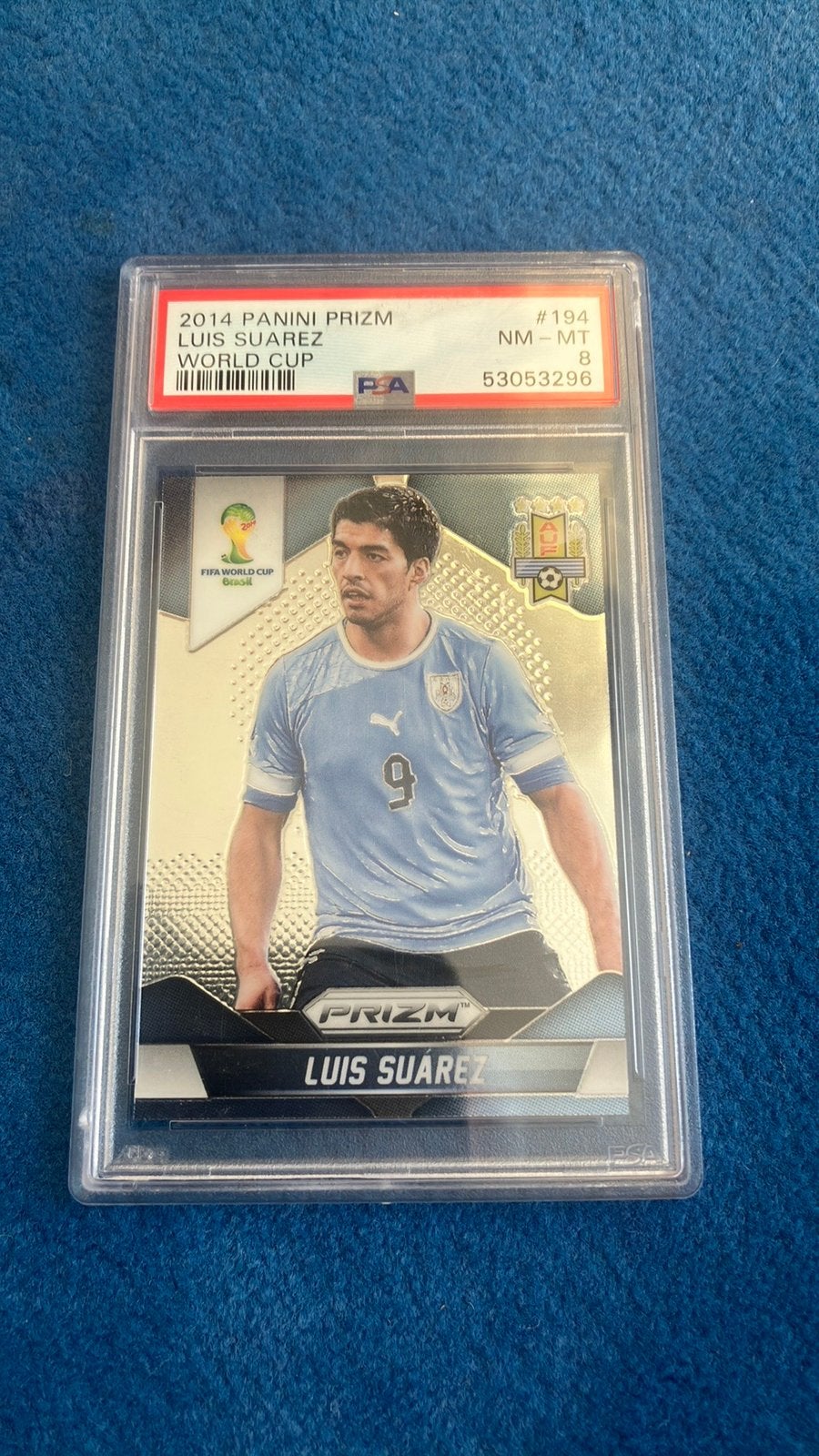 Luis suarez panini wk 2014 mint 9, Ophalen of Verzenden, Zo goed als nieuw, Buitenlandse clubs, Poster, Plaatje of Sticker