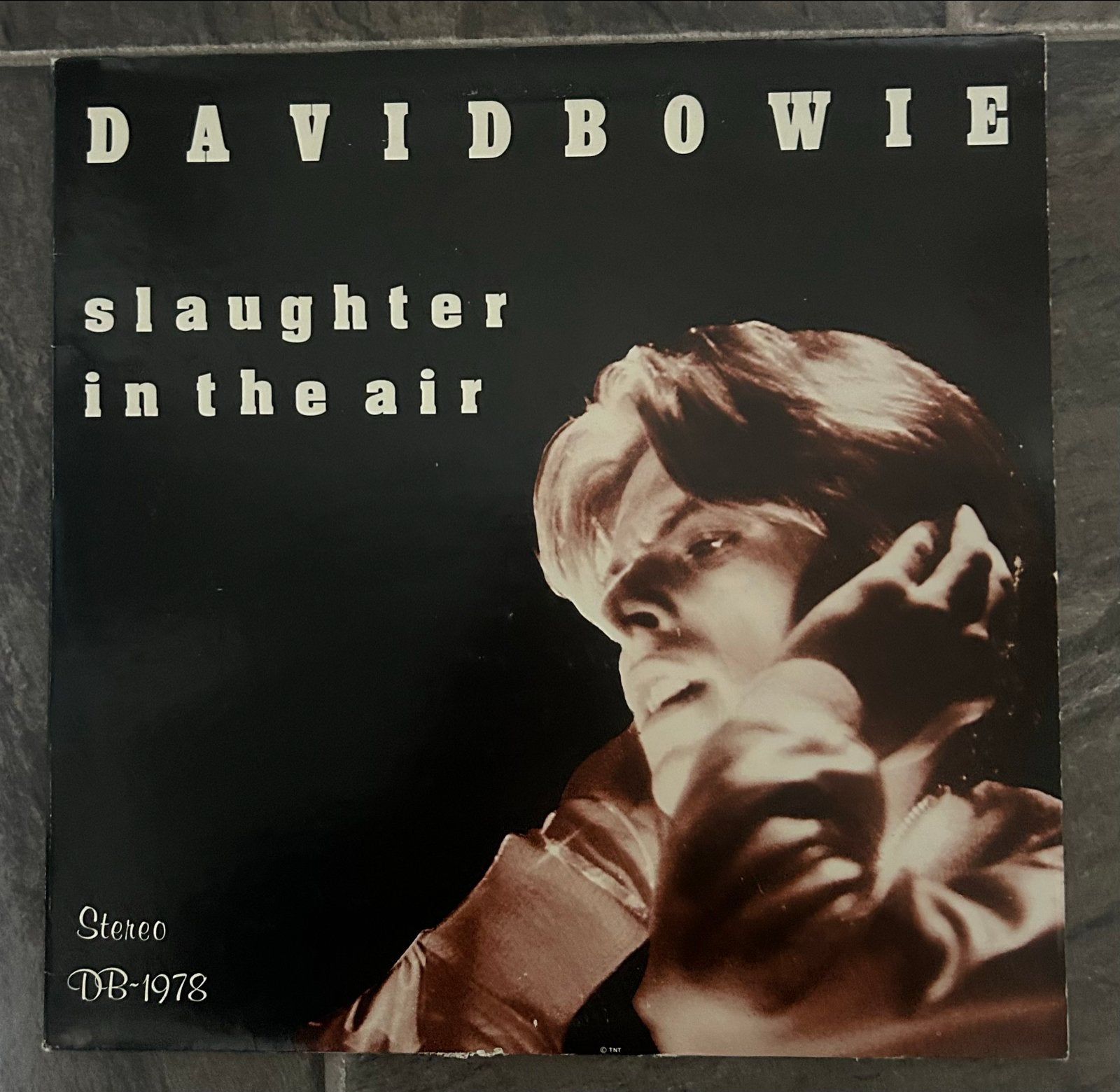 David Bowie - Slaughter in the Air (Live LP), Ophalen of Verzenden, Zo goed als nieuw, 12 inch, Classic Rock