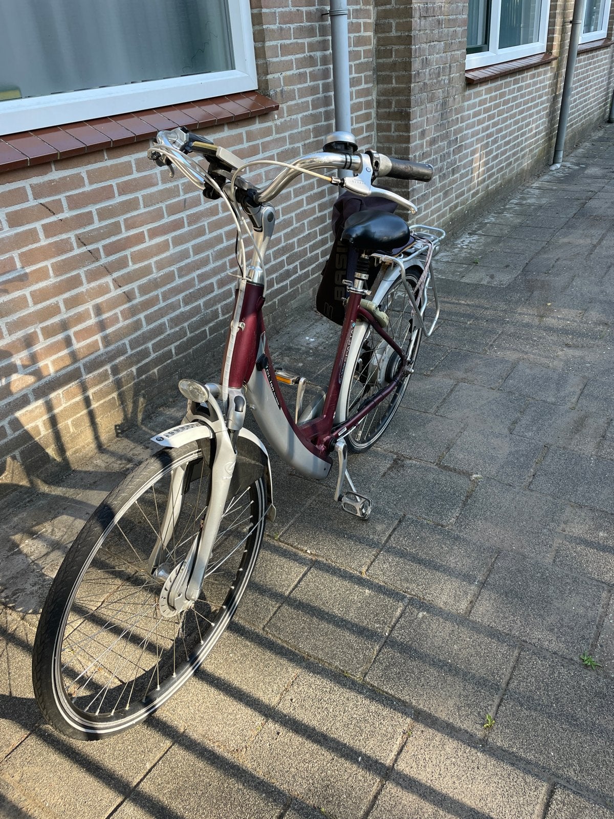 Damesfiets met lage instap en versnellingen, Fietsen en Brommers, Fietsen | Dames | Damesfietsen, Overige merken, Velgrem, 47 tot 50 cm