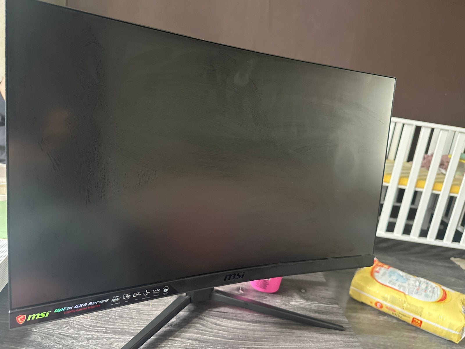 MSI Optix G24 Series Curved Gaming Monitor 144Hz 1ms, Computers en Software, Gaming, HDMI, 101 t/m 150 Hz, Curved