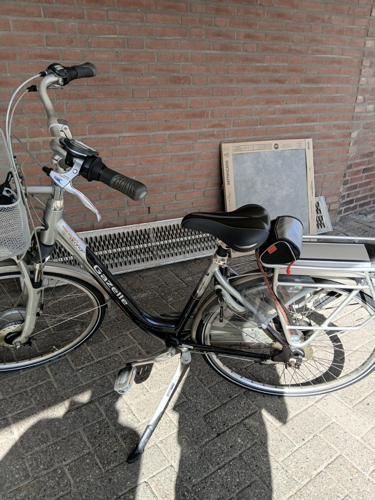 Elektrische fiets gazelle Orange, Ophalen of Verzenden, Zo goed als nieuw, Minder dan 47 cm, 50 km per accu of meer