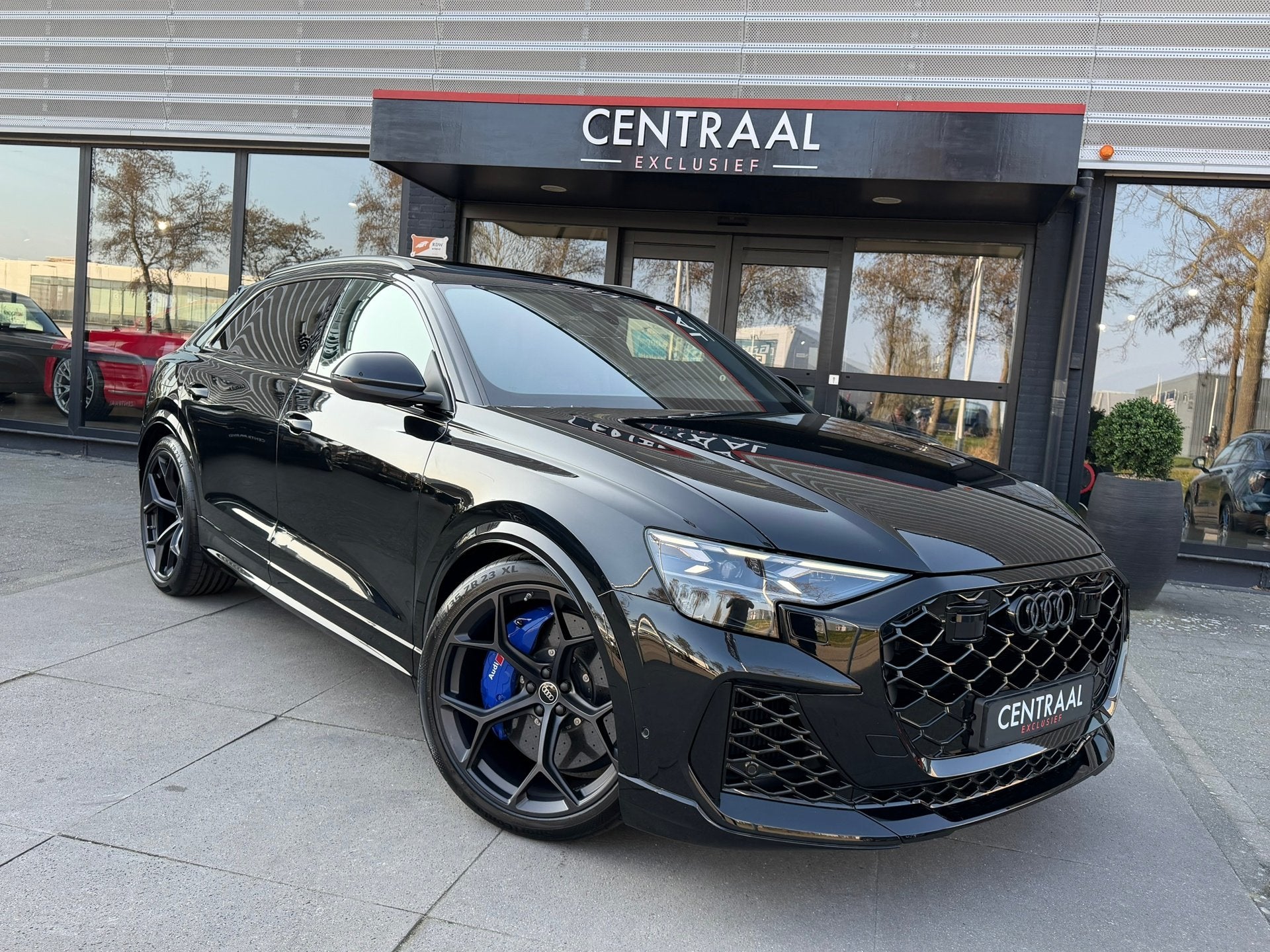 Audi RS Q8 4.0 TFSI RS Q8 quattro Performance Keramisch|Mass, Auto's, Audi, Dealer onderhouden, Gebruikt, Zwart, Bedrijf