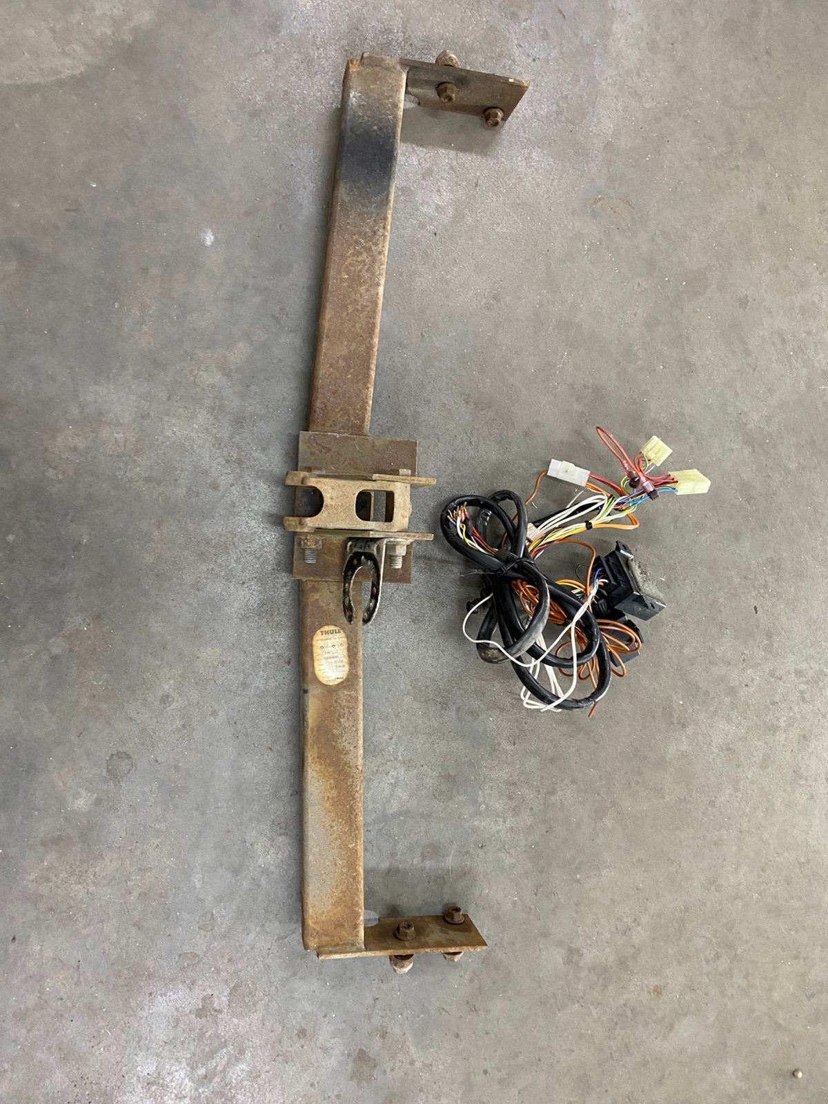 Trekhaak citroen c1/peugeot 107 / toyota aygo 2005/2014, Auto-onderdelen, Gebruikt, Ophalen of Verzenden, Thule, Nvt