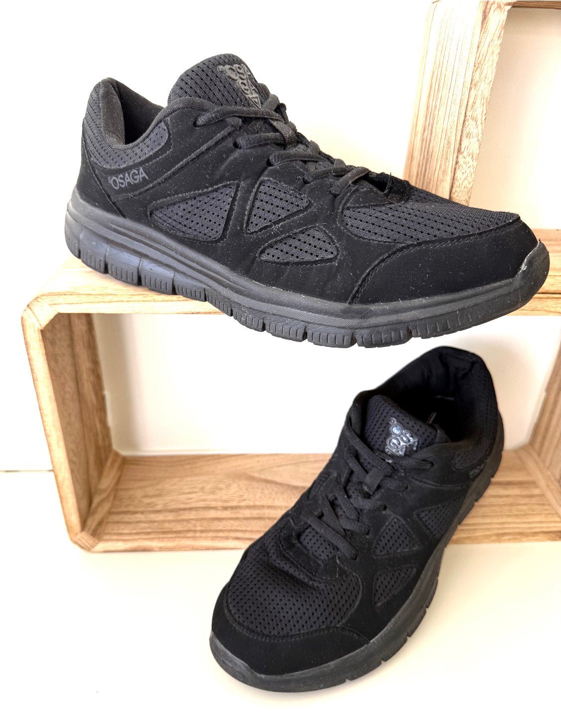 Osaga fitness sportschoenen gymschoenen sneakers zwart 42, Zwart, Ophalen of Verzenden, Sneakers of Gympen, Zo goed als nieuw