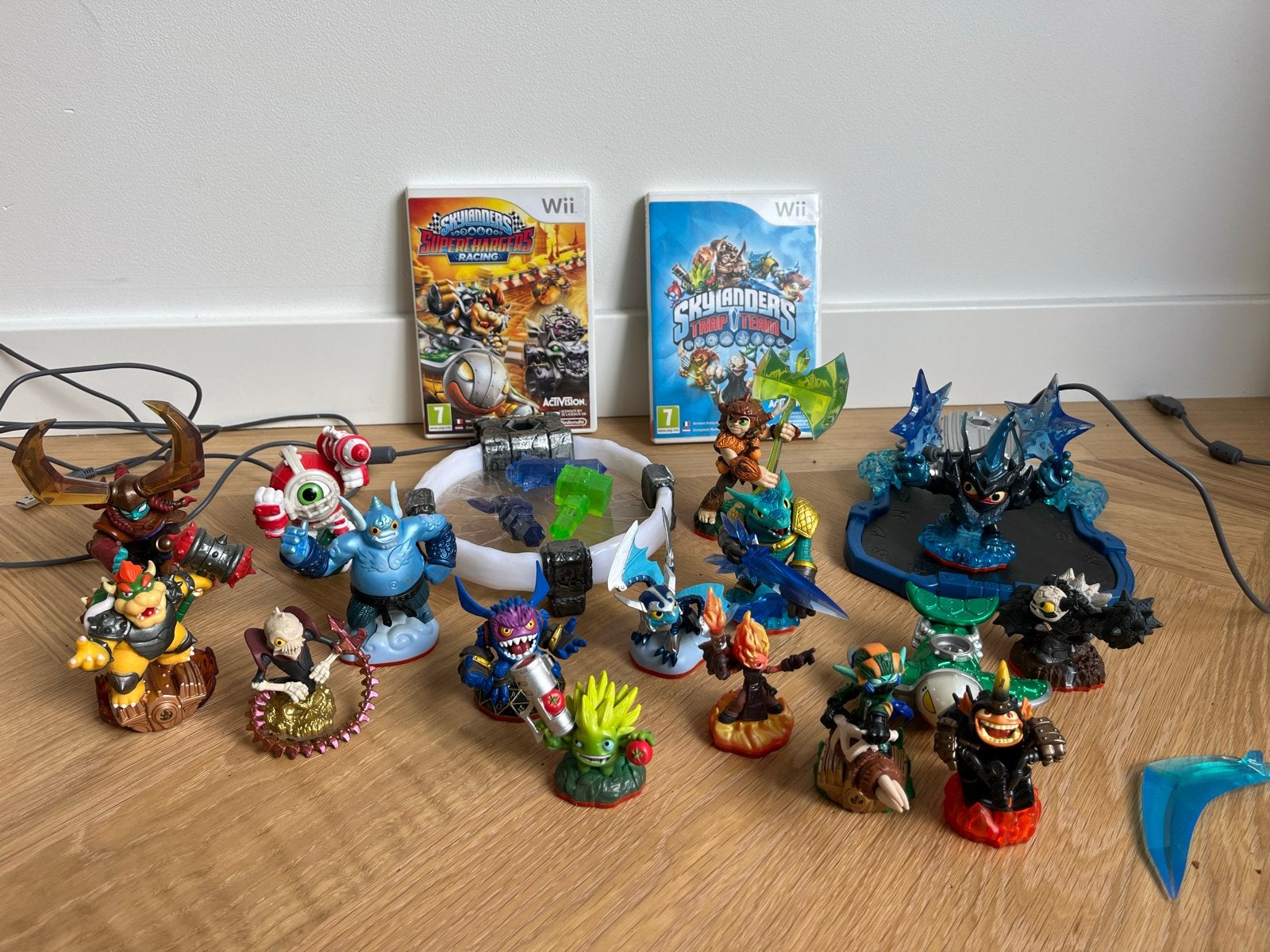 Skylanders SuperChargers Racing & Trap Team Wii bundel, Spelcomputers en Games, Games | Nintendo Wii, Avontuur en Actie, Gebruikt