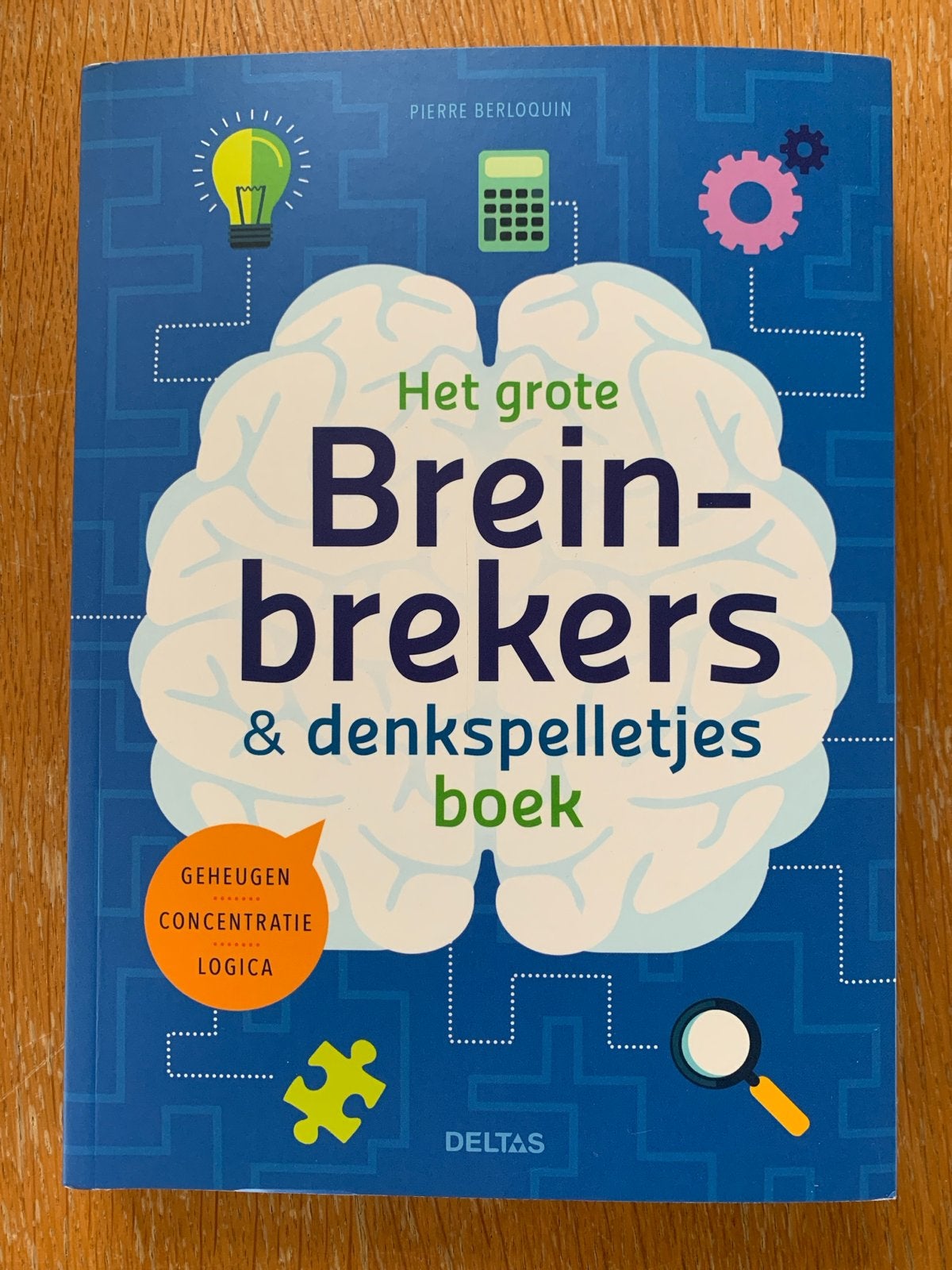 Het Grote Breinbrekers & Denkspelletjes Boek - Nieuw, Ophalen of Verzenden, Nieuw, Puzzelboek