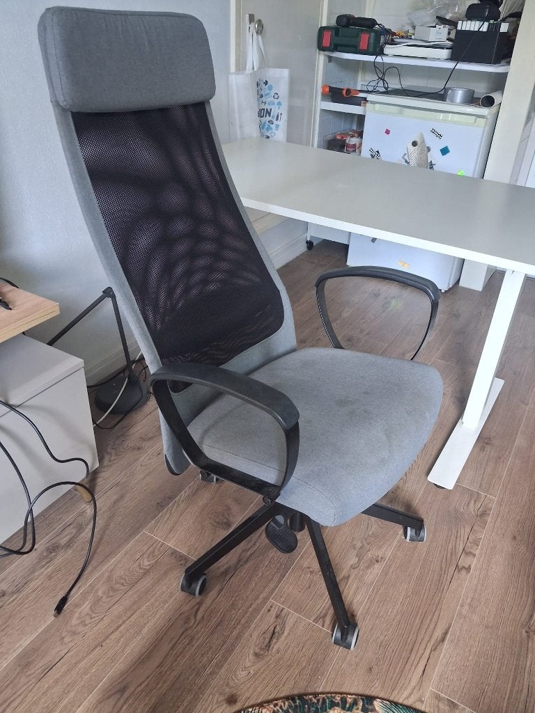 Bureaustoel MARKUS, Ophalen, Gebruikt, Grijs, Bureaustoel