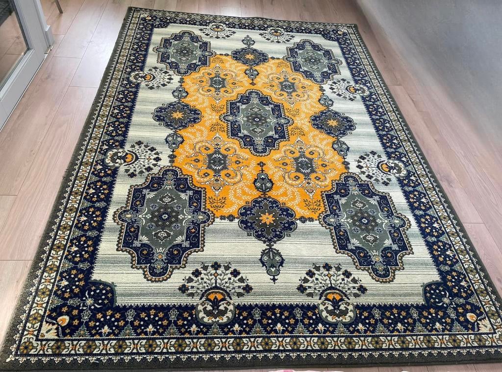 Nieuw! Mongoolse wollen tapijt - Altanta Bulag, 100 tot 150 cm, Nieuw, Ophalen of Verzenden, 150 tot 200 cm