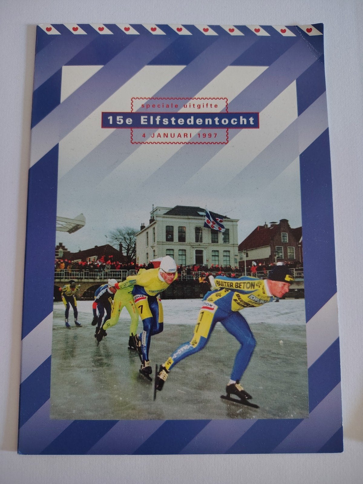 Nederland speciale uitgifte 15e Elfstedentocht 1997, Ophalen of Verzenden