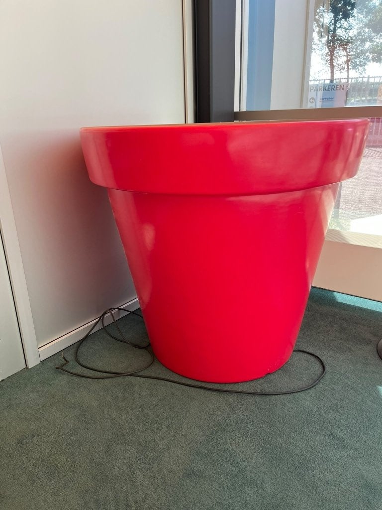 Lichtgevende Bloempot XXL - gratis af te halen, Ophalen, Gebruikt, 40 cm of meer, Aardewerk