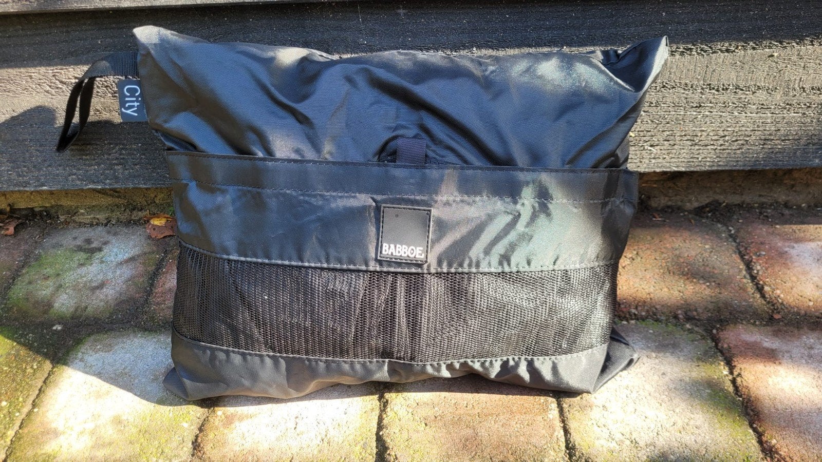 Bakfietshoes/afdekzeil Babboe City (past ook op Urban Arrow), Ophalen, Gebruikt
