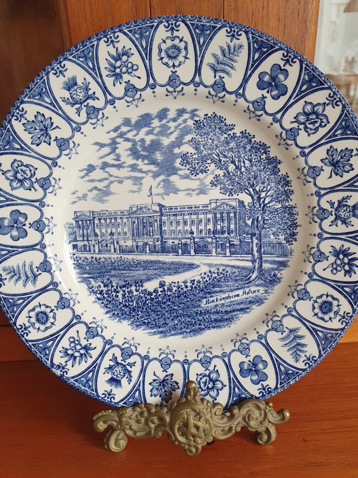 Broadhurst Ironstone Buckingham Palace Decoratief Bord, Ophalen of Verzenden