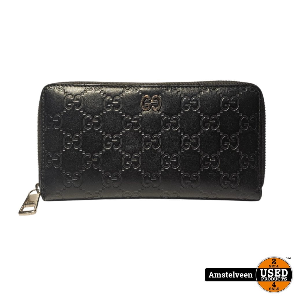 GUCCI Zip Around Wallet Blue 584046, Sieraden, Tassen en Uiterlijk, Portemonnees, Gucci, Gebruikt, Support@gucci.com, 30 Avenue Montaigne
75008 Paris